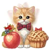 uk.everydayedeals DIY Diamond Painting Acrylic Bobble Head Decoration - Cat Foods