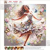 Diamond Painting-DIY Crystal Rhinestone Beautiful Lady