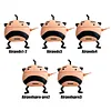 For AirPods Silicone Bearded Uncle Earphones Case Wear Resist Funny Earphone Protective Cover Shock Absorption Stylish Earphone Protection for Girls Women Teens Boys