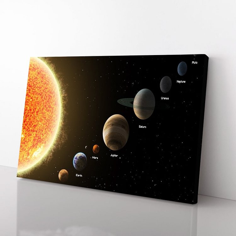 Solar System Canvas Canvas art