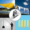 2/4Pcs Bearing Silent Wheel Loading 176 Lb Pulley Block Kit Wall-Mounted Pulley