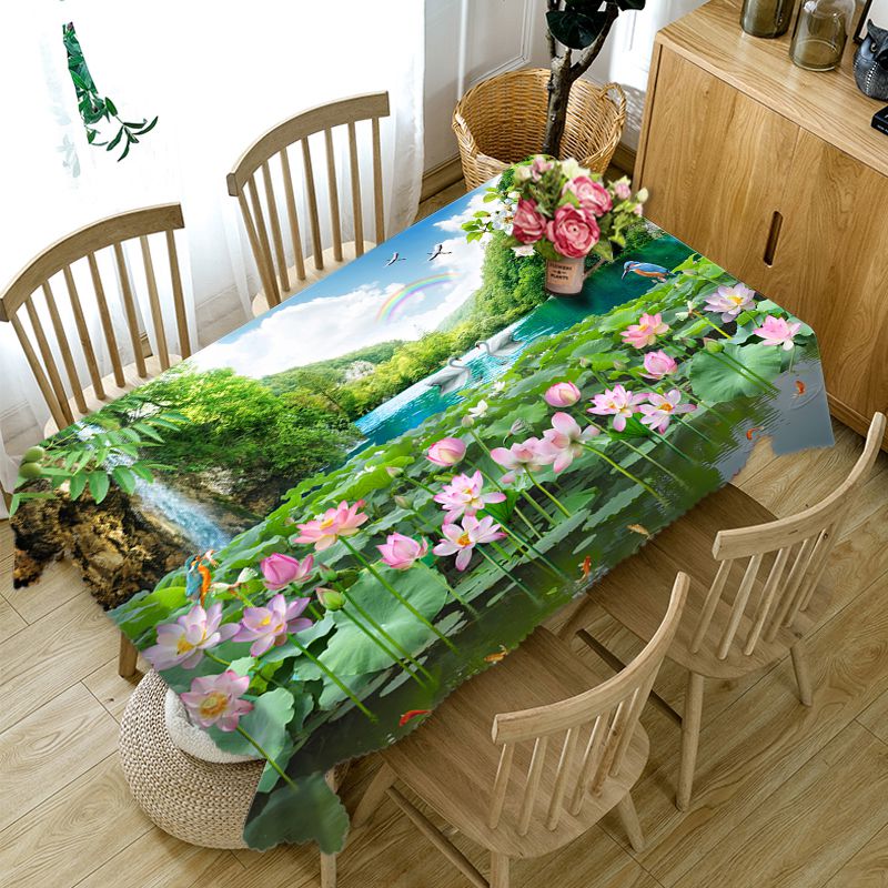 

Scenery - 3D Tablecloth, 140*140cm, 501 Original