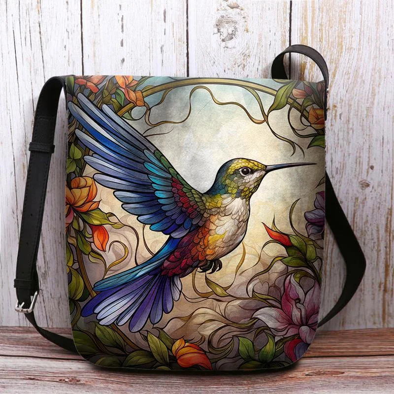 Style & Comfort for Mature Women Women's Bird Print Crossbody Bags Shoulder Bags