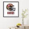 Diamond Painting -DIY Round Drill San Francisco 49ers(40*40 CM)