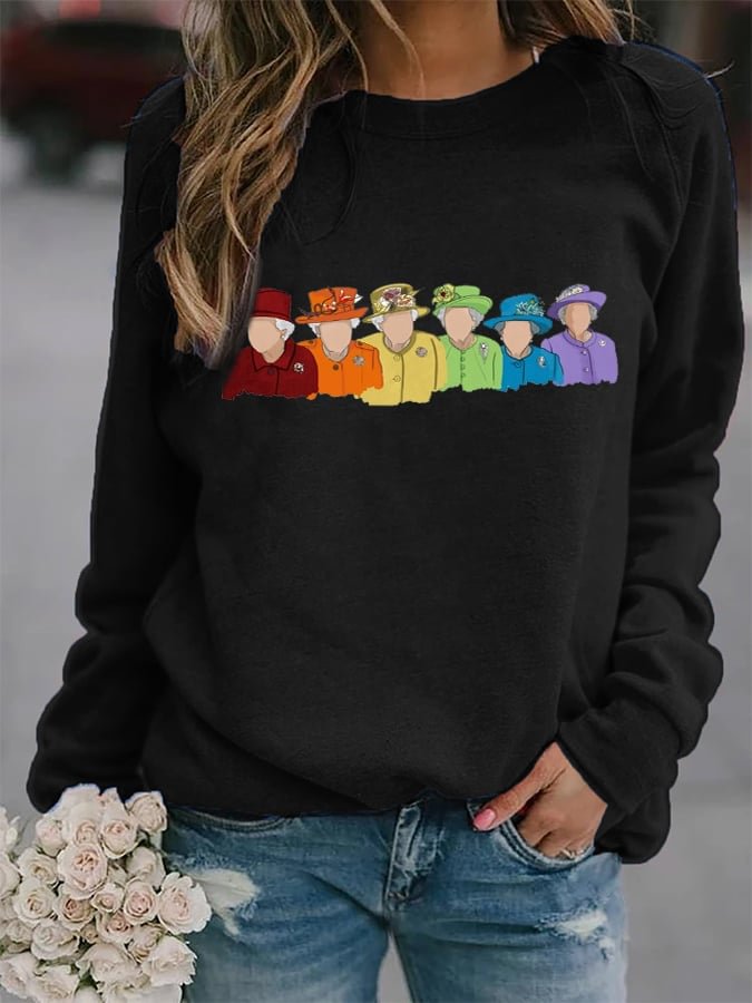 Women's Queen Of England Commemorative Sweatshirt
