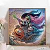 Diamond Painting - Partial Special Shaped Drill - Halloween Witch(Canvas|30*30cm)