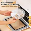 Reusable Aluminum Foil Food Covers Elastic Bowl Covers Fits Various Dish Shapes Food Warmers for Home Dining Parties Outdoor Picnics