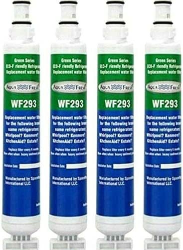 4396702 with Activated Carbon Media to Reduce Drinking Water Contaminants Kenmore 9915 EDR6D1 Tier1 Refrigerator Water Filter Replacement for Whirlpool 4396701 46-9915 4396701 NL120V 3 Pack 