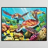 Meeresschildkröte - Rund Diamant Malerei 30*40CM