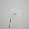 Single Stem White Dandelion Artificial Flower