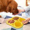 Silicone Fillable Dog Toys Dishwasher Safe Refillable Dog Food Ball Pet Supplies