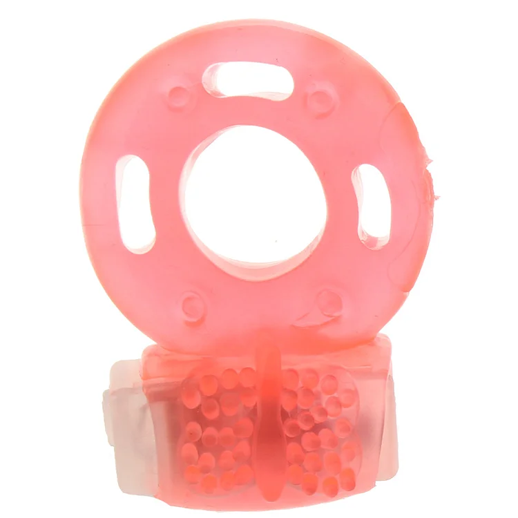 pornhint Pornhint Vibrating Ring in Neon Orange