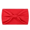 Stylish Plain Colors Elastic Knot Wide Hair Head Bands