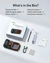 Diving Photography Handle 20m Waterproof Smartphone Housing with Bluetooth Control, 5.4-6.9" Phones