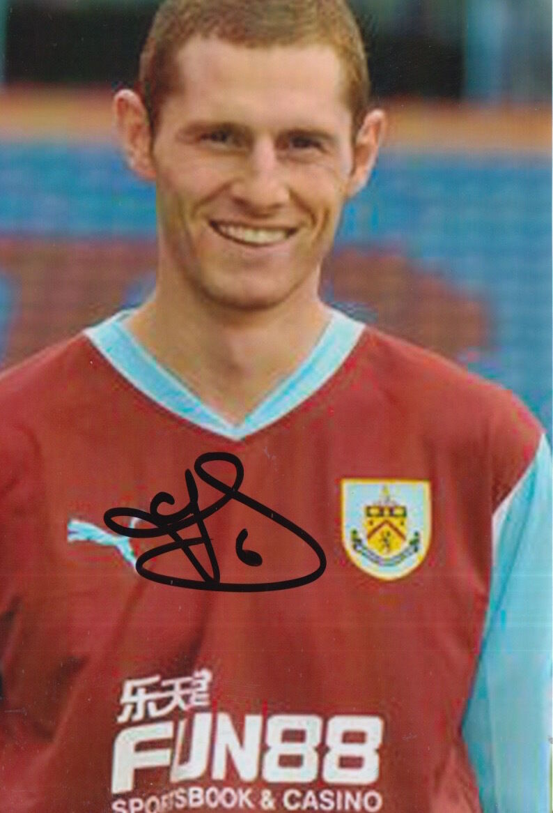 BURNLEY HAND SIGNED CHRIS MCCANN 6X4 Photo Poster painting 1.