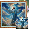 Jesus-11CT Stamped Cross Stitch 40*40cm tapestrymarket