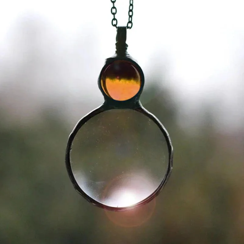 Hot Sales -Magnifying Glass Necklace Gift