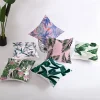 Green Plants Printed Home Living Creative Sofa Cushion Pillow Cover