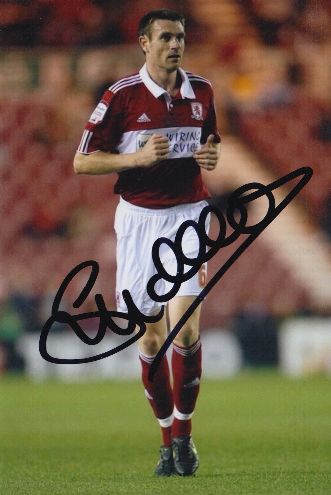 STEPHEN MCMANUS HAND SIGNED 6X4 Photo Poster painting - FOOTBALL AUTOGRAPH - MIDDLESBROUGH.