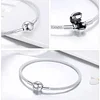 Classic Love Forever Snake Chain Bracelets for Women 925 Sterling Silver