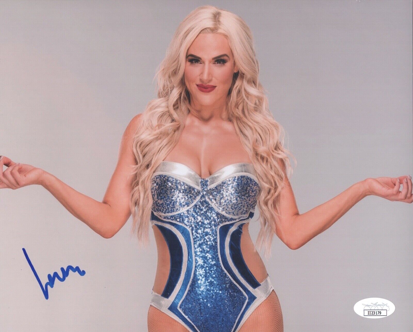 LANA Signed WWE 8x10 SEXY Photo Poster painting Wrestler DIVA Champion Autograph JSA COA Cert