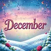 December-18CT Stamped Cross Stitch 25*25cm/9.84*9.84in tapestrymarket