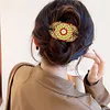 5Pcs pu mandala motif cheveux bâtons-bricolage accessoires de mode