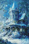 Luxury AB Velvet Diamond Painting Kit - Landscape architecture