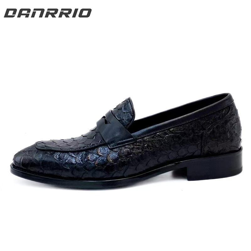Goodyear Business Casual Loafers| Python Shoe DANRRIO.COM DANRRIO