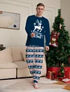 Family Matching Alphabet Christmas Parent-child Pajamas
