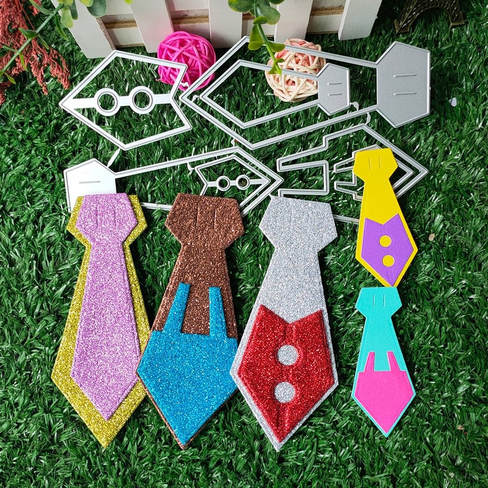 New 5 Pcs Bow Tie metal cutting die mould scrapbook decoration embossed photo album decoration card making DIY handicrafts