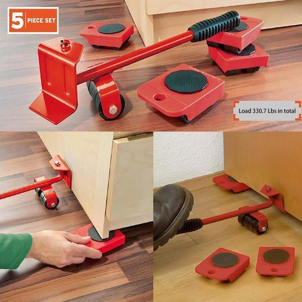 Domom家具升降机移动工具组,4件装-PAPA BEAR HOME