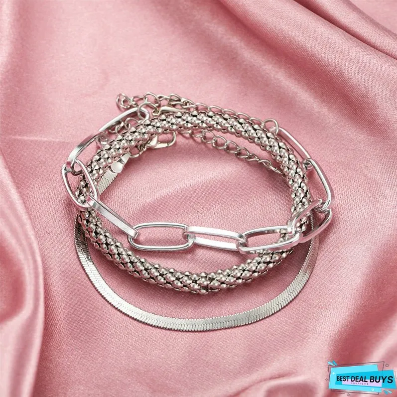 Lustrous Chain Elegance Bracelet