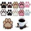 8Pcs Diamond Painting Wooden Cat Paw Coaster Diamond Art Kit w/ Holder No-Slip Decor