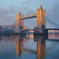 London Tower Bridge at Dawn - Diamond Painting