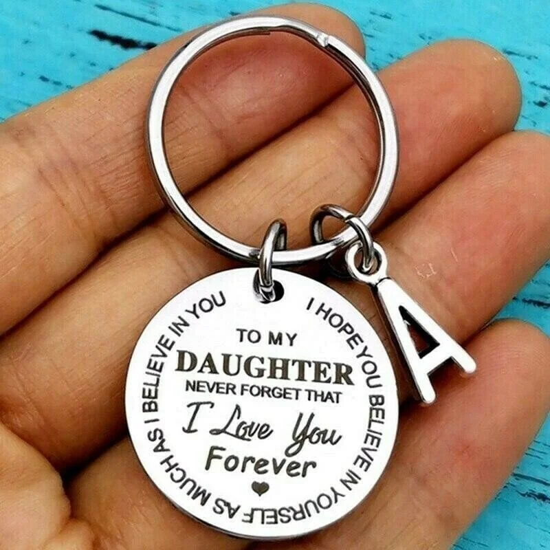 LAST DAY 49% OFF⇝💓 （ Best Father Mother Gift）My Son / Daughter I Love You Forever Keychain