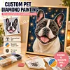 Custom Pet Diamond Painting Kit &ndash; Personalized 5D Art from Your Photo
