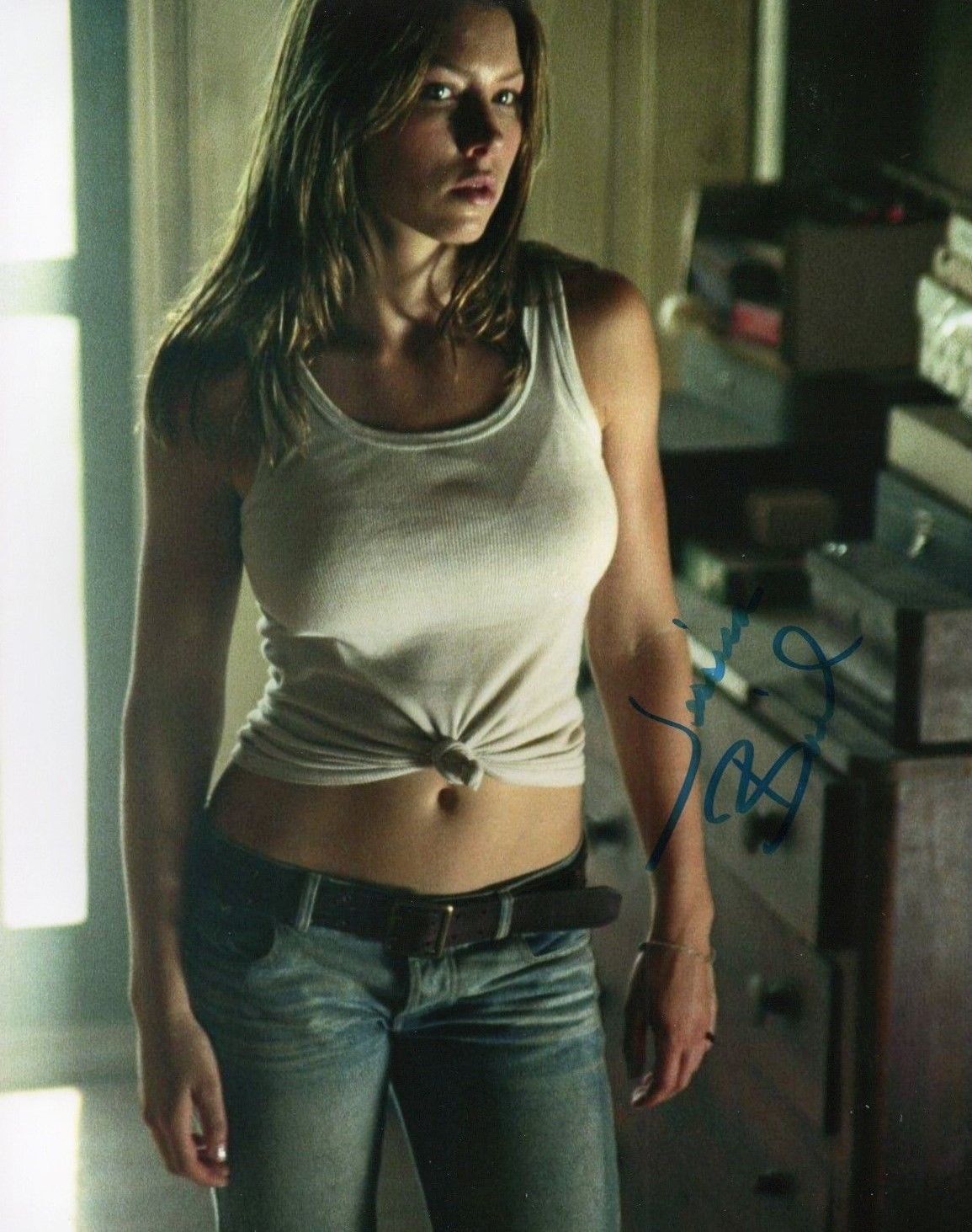 JESSICA BIEL AUTOGRAPHED SIGNED A4 PP POSTER Photo Poster painting PRINT 35