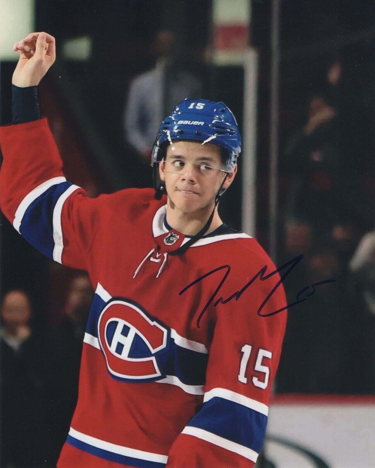 JESPERI KOTKANIEMI SIGNED AUTOGRAPH MONTREAL CANADIENS 8X10 Photo Poster painting PROOF