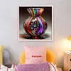 【Limited Stock Sale】Abstract Art Vase - 11CT Stamped Cross Stitch 50*50cm tapestrymarket