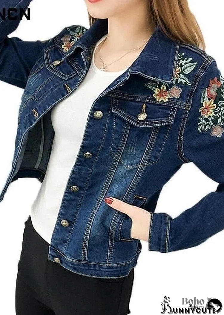 Boho Jean Jacket