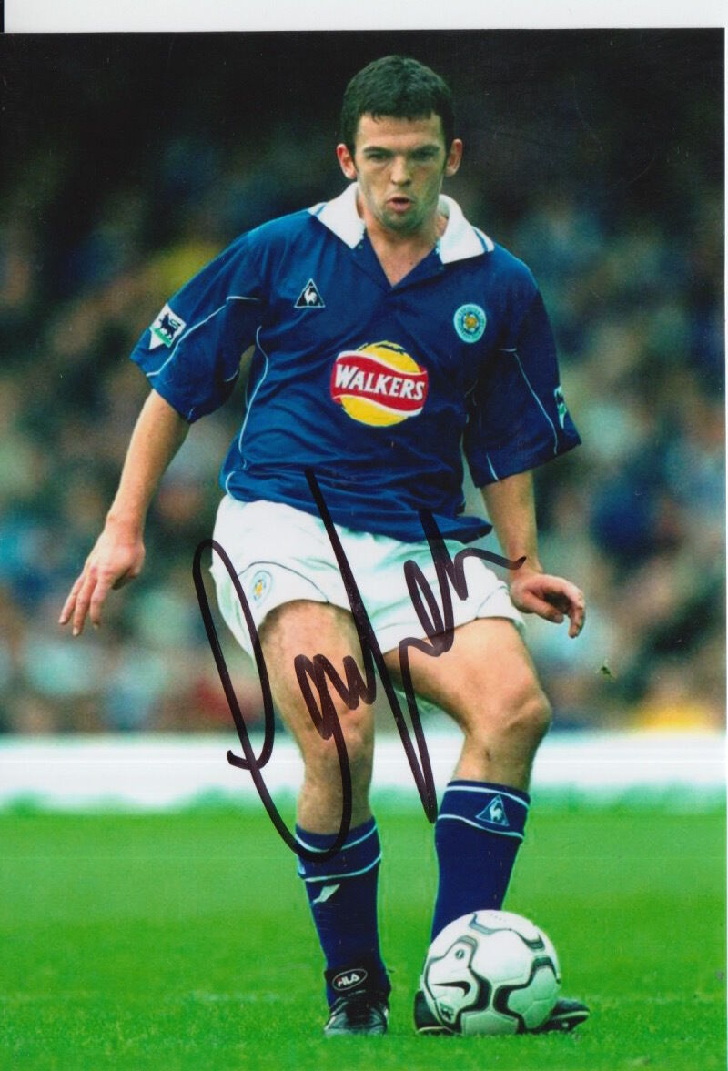 LEICESTER CITY HAND SIGNED CALLUM DAVIDSON 6X4 Photo Poster painting.