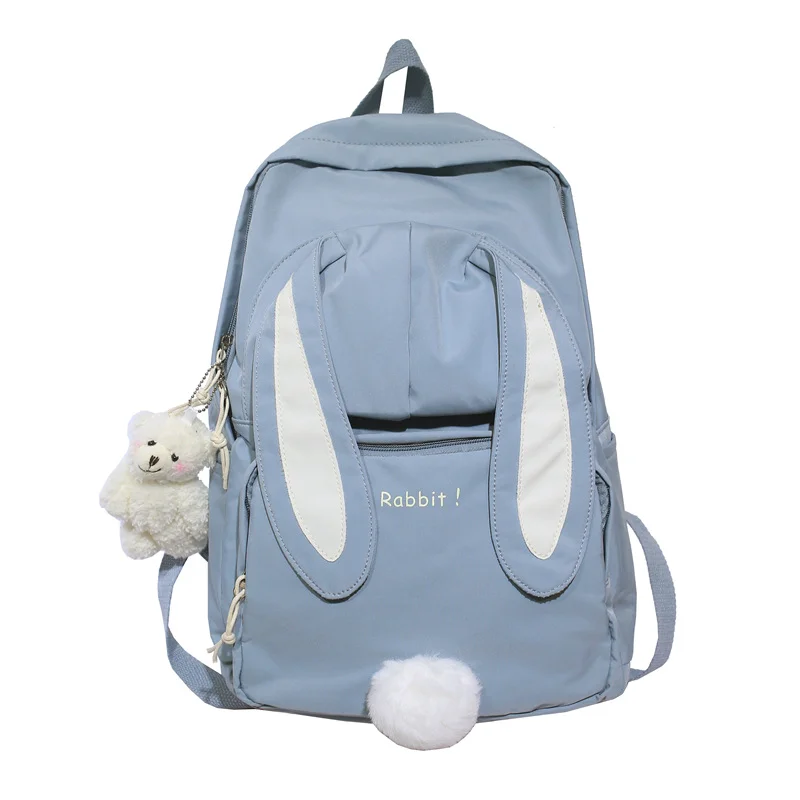 Cute Rabbit Young Girl School Backpack SP17464