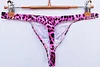 Leopard Print Men's Thong