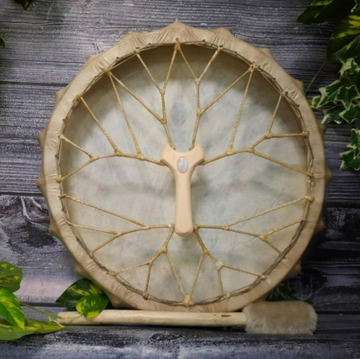 🥁Goddess drum Gaia with "Tree of life" Siberian drum Spirit music