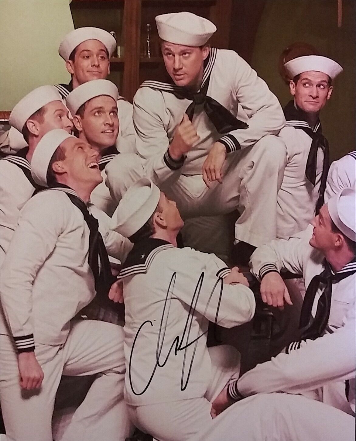 Channing Tatum signed 8 x 10