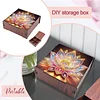 Diamond Painting Wooden Lotus 4 Slots Diamond Painting Storage Box for Adult Beginner