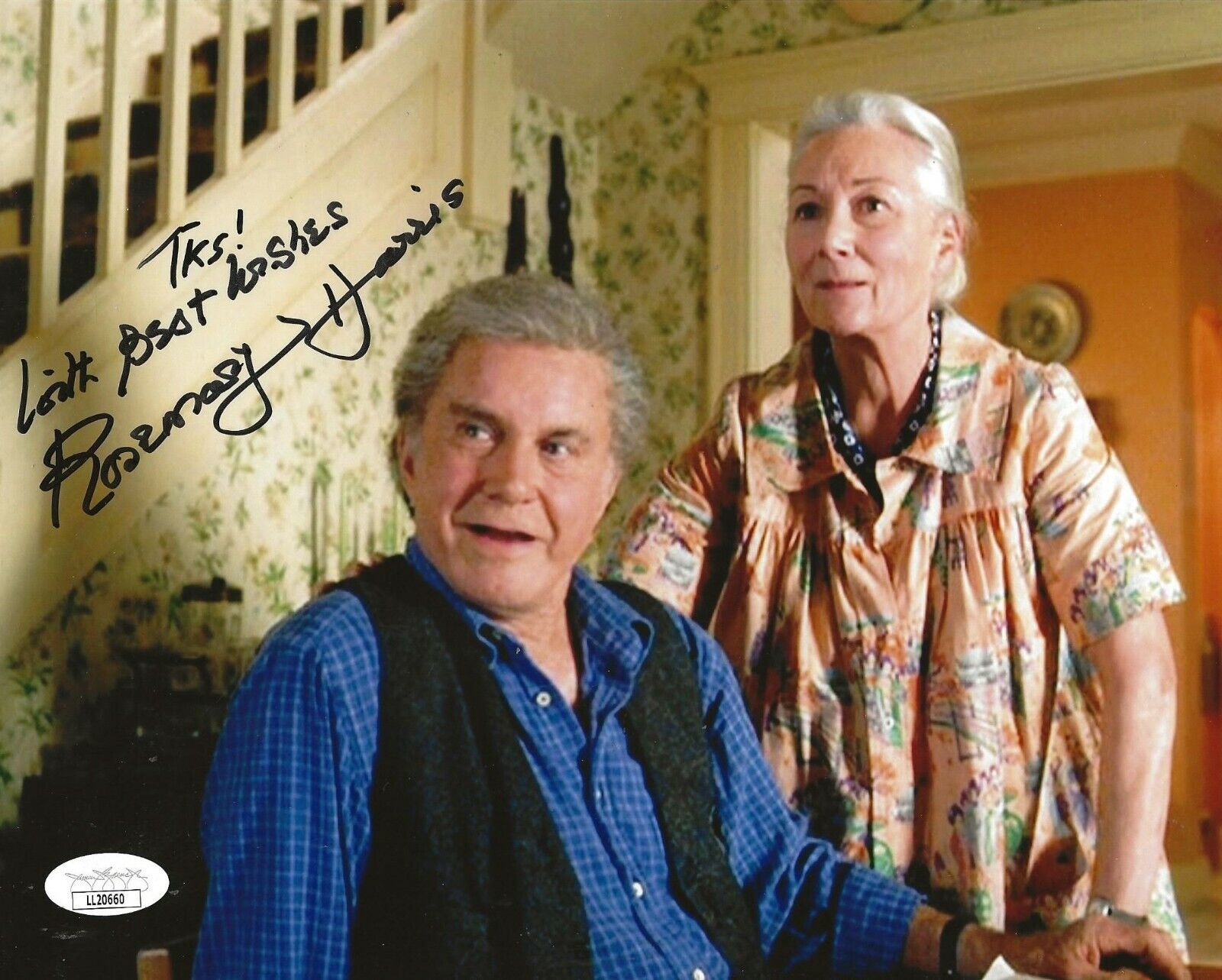 Rosemary Harris signed Spider-Man 8x10 Photo Poster painting autographed Aunt May Parker JSA