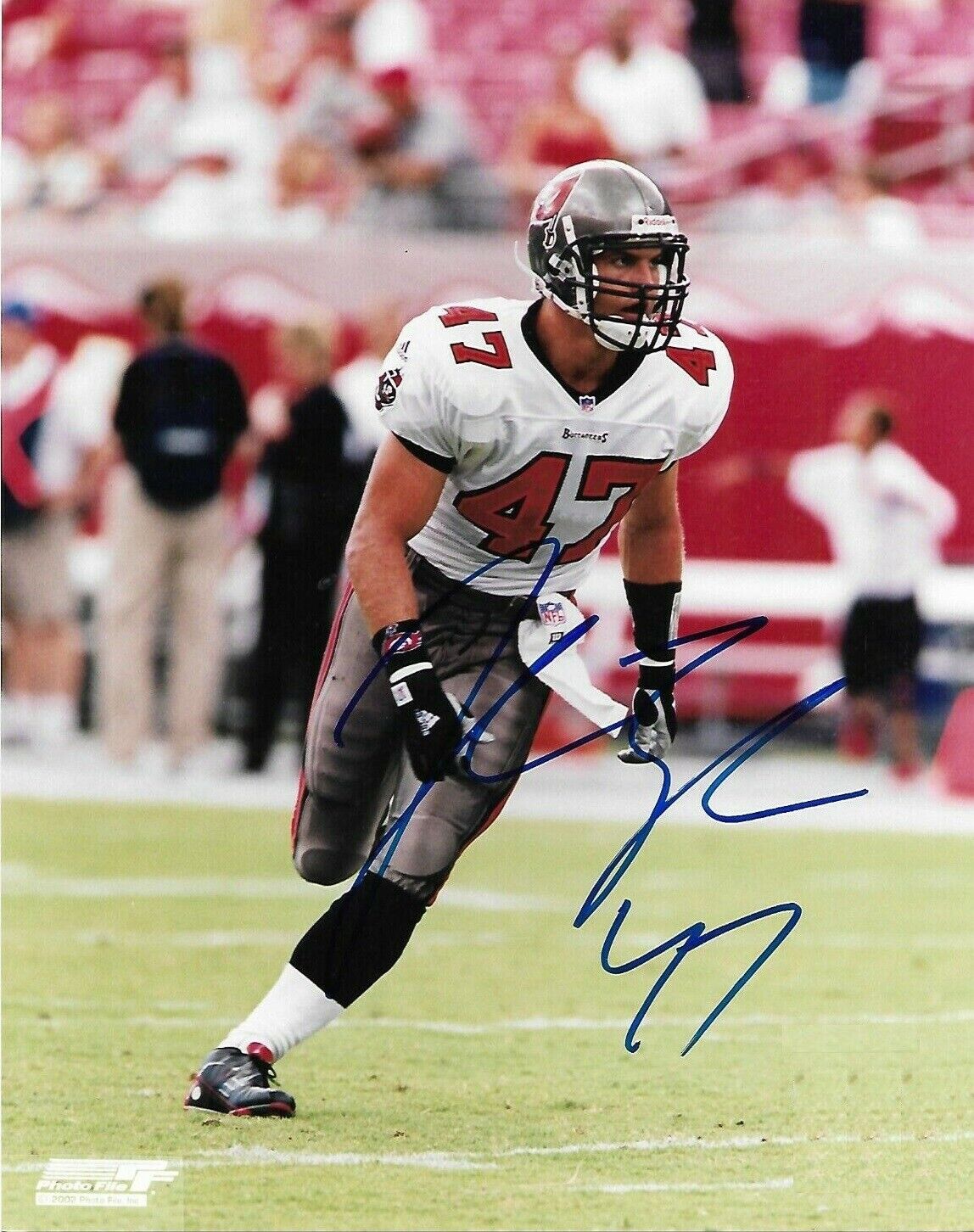 John Lynch Autographed Signed 8x10 Photo Poster painting ( Buccaneers ) REPRINT