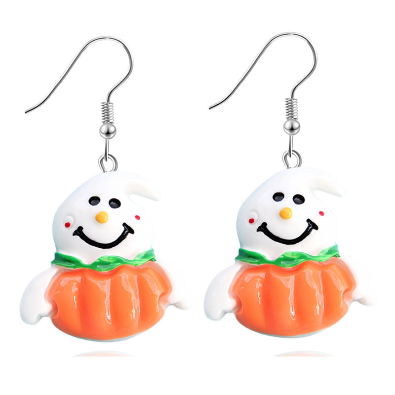 Halloween Cute Funny Halloween Pattern Resin Holiday Party